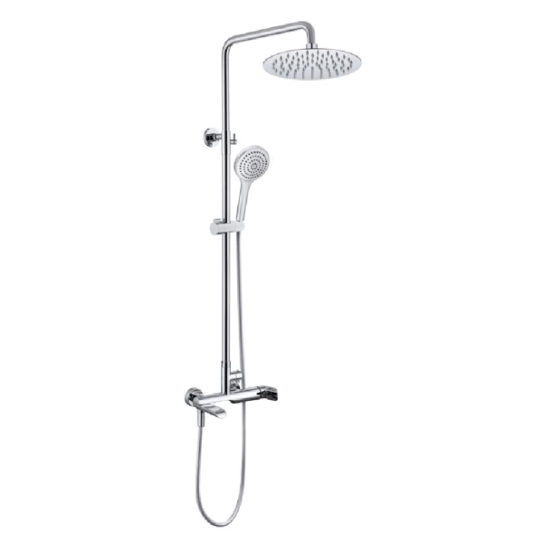 Set tuš baterija za kadu Ultra-10 sa lulom, OLO hrom