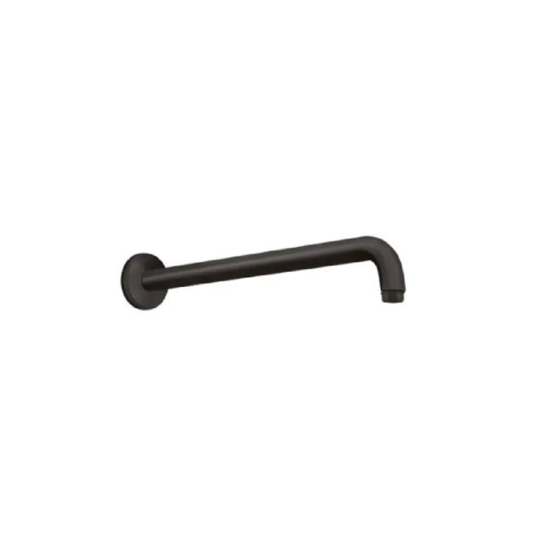 Držač tuš ruže 410mm Matt Black – zidni nosač